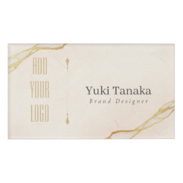 Minimal Name Badge | Elegant Magnetic Acrylic Name Namenschild