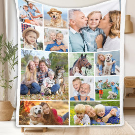 Minimal Niedlich Einfache Einmaligkeit 12 FotoColl Fleecedecke