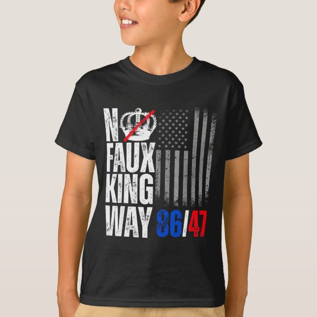 Minimal No Faux King Way 86 T-Shirt (Vorderseite)