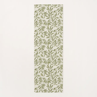 Minimal Olive Branch Pattern Yogamatte