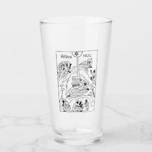 Minimal-Orthodoxe Krippe Glas