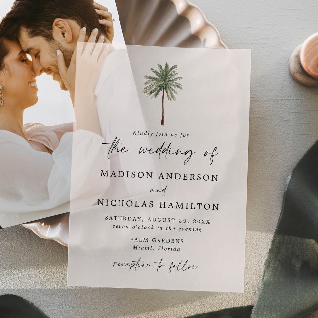 Minimal Palm Tree Wedding (Von Creator hochgeladen)