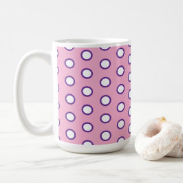 Minimal Polka Dot coffee mug Kaffeetasse