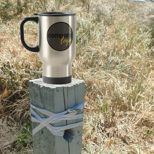 MINIMAL PROMTIONAL FIRMA MARKENGESCHÄFT LOGO REISEBECHER