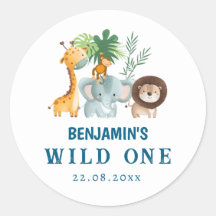 Minimal Safari Wild One 