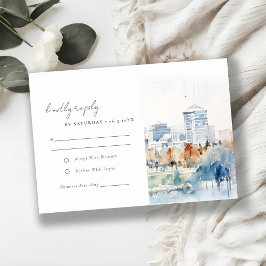 Minimal San Jose RSVP Karte