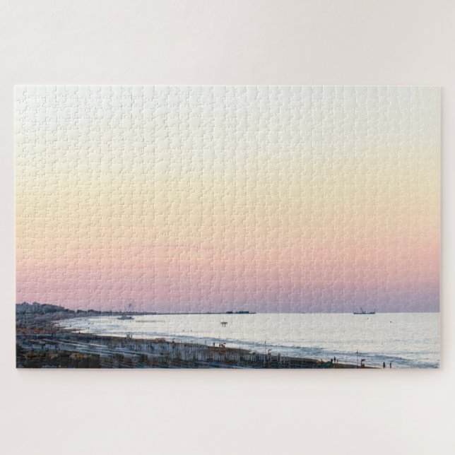 Minimal schwierige Saison italienisch Küste Puzzle (Horizontal)