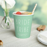 Minimal Simple Mint Green Bride Stamm Bachelorette