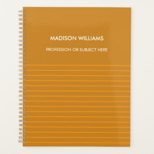 Minimal stilvoller Trendy Modern Planner Planer