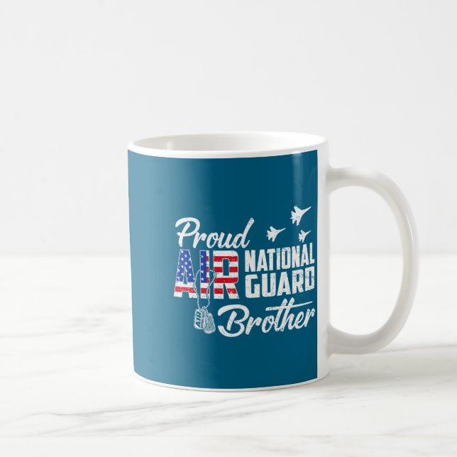 Minimal stolzer Air National Guard Bruder Kaffeetasse (Rechts)