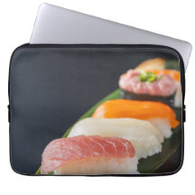 Minimal Sushi Elegance – Laptop Sleeve by SUSHIMI