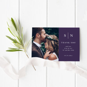 Minimal und Chic Foto Wedding BUDGET Vielen Dank