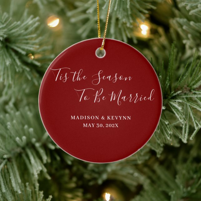 Minimal und Chic | Hochzeit Keramik Ornament (Baum)