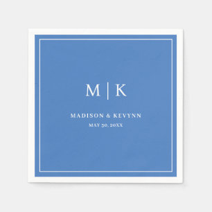 Minimal und Chic   Hochzeit von Napkins Serviette