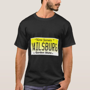 Minimal Vailsburg Newark Nj Stadt Neu T-Shirt