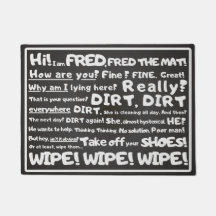 Minimal, Witty - Fred the Mat, Dein humorvoller Te