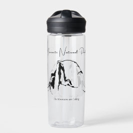 Minimal Yosemite Nationalpark 20oz Wasserflasche Trinkflasche