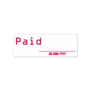 Minimal "zahlte" GummiBriefmarke Permastempel