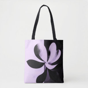 Minimale abstrakte Blumen-Tasche