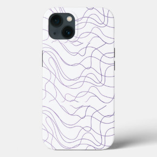 Minimale abstrakte Handyhülle mit Linien Case-Mate iPhone Hülle