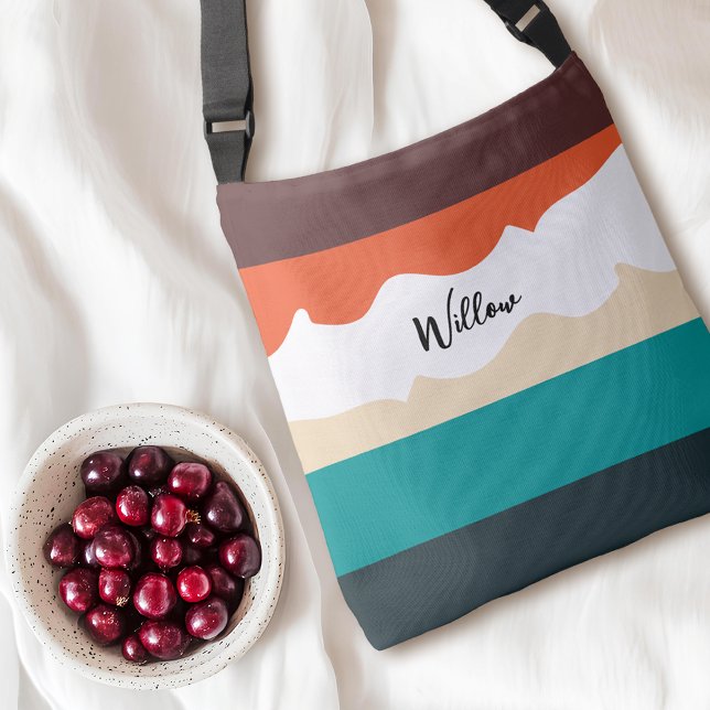 Minimale Abstrakte Niedliche Einfache Farbblockade Tragetaschen Mit Langen Trägern (Von Creator hochgeladen)