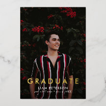 Minimale Ankündigung des modernen Foto Abschluss