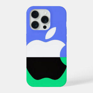 Minimale Apple-Style-Farbbblock-Handy-Aufkleber iPhone 15 Pro Hülle