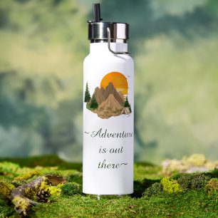 Minimale Bergabenteuer Trinkflasche