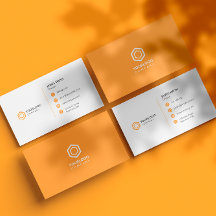 Minimale Berufliche Orangen Icons