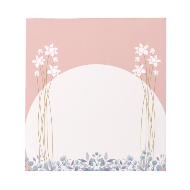 Minimale Blocknotizen Notizblock (Vorderseite)