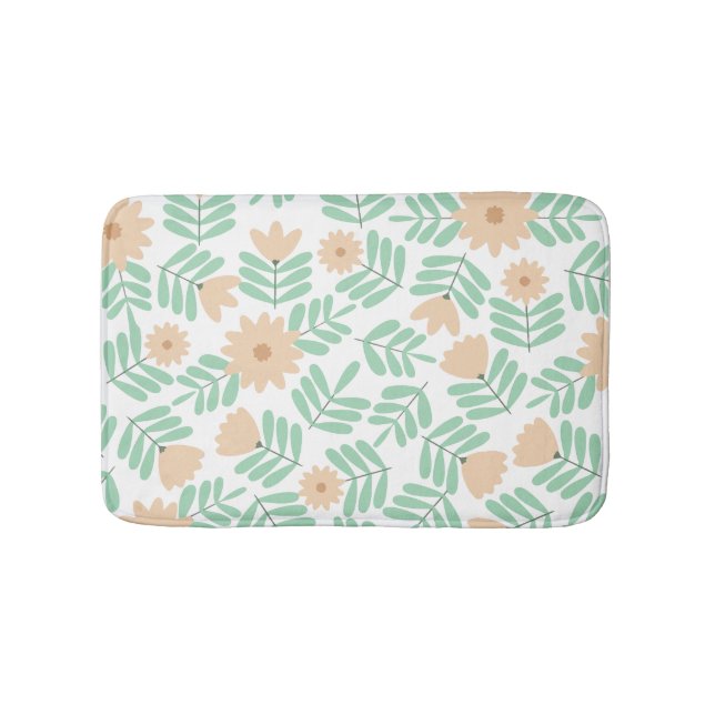 Minimale Blume Badematte (Vorderseite)