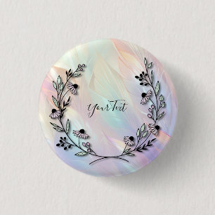 Minimale Blume Button