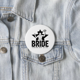 Minimale Braut Floral  Button