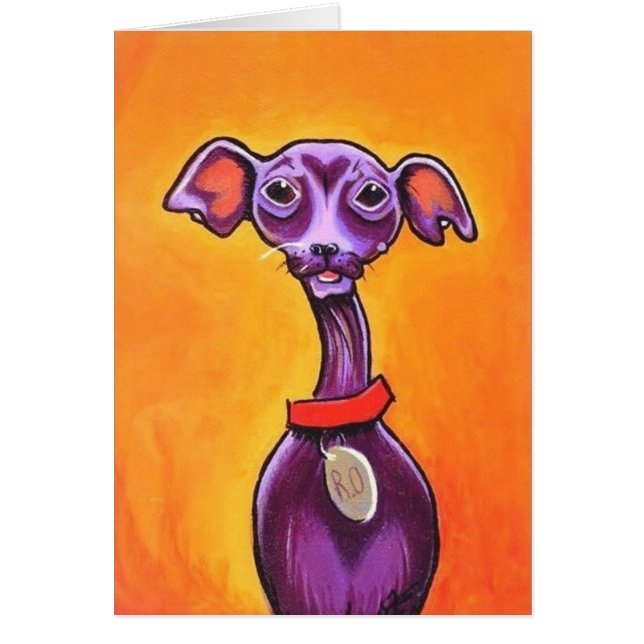 Minimale Button-Karte (Vorne)