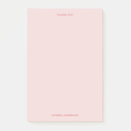 Minimale Danke Post-it Klebezettel