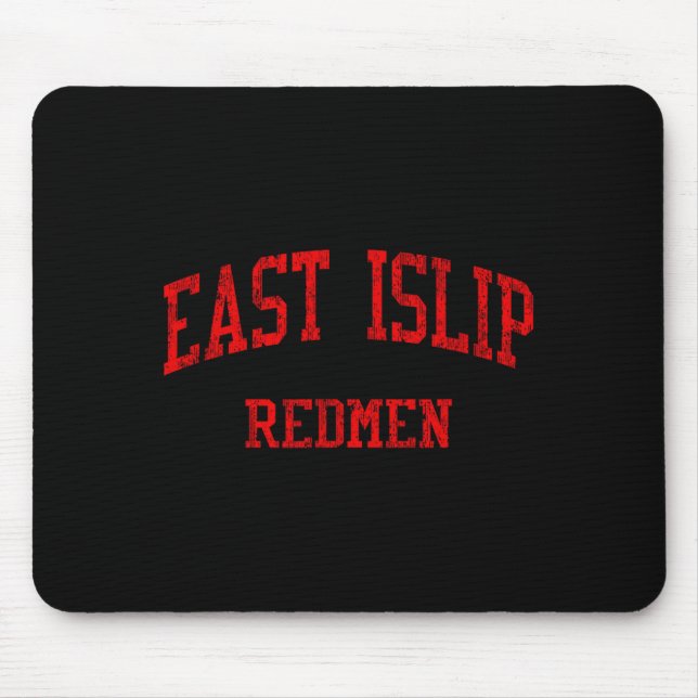 Minimale East Islip High School Hs Mousepad (Vorne)