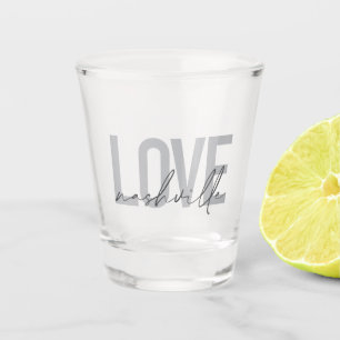 Minimale, einfache, moderne coole Design-Liebe Nas Schnapsglas