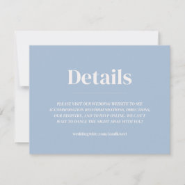 Minimale Einladung zur Hochzeit