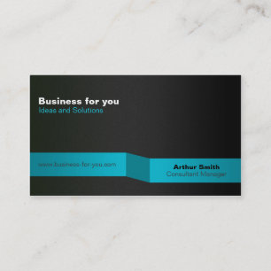 Minimale elegante modern visitenkarte businesscard