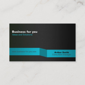Minimale elegante modern visitenkarte businesscard