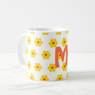 minimale elegante moderne Disy-Monogramm Kaffeetasse