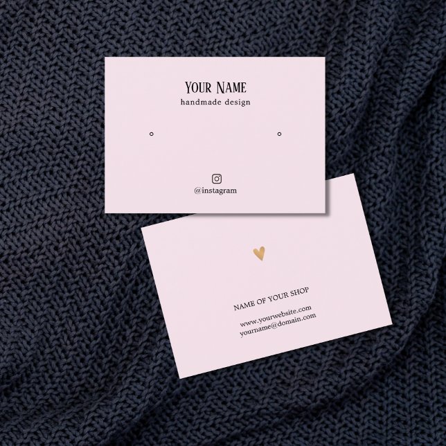 Minimale Elegante Rose Imitate Gold Herzerkrankung (Von Creator hochgeladen)