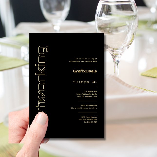 Minimale Ereignisse im Business Corporate Tech Net Einladung (Von Creator hochgeladen)