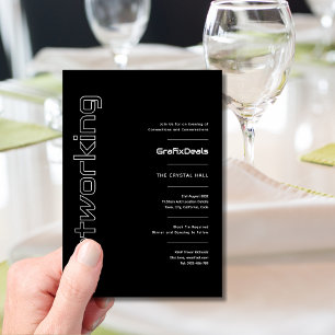 Minimale Ereignisse im Business Corporate Tech Net Einladung