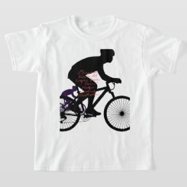 Minimale Fahrradkunst – T-Shirt