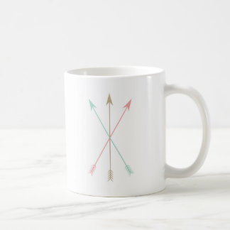 Minimale farbige Pfeile Tasse