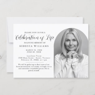 Minimale Feier der Einladungen zum Leben