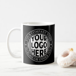Minimale Firmenname und benutzerdefiniertes Marken Kaffeetasse