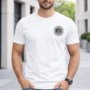 Minimale Firmenname und benutzerdefiniertes Marken T-Shirt