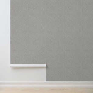 Minimale französische gewebte Leinen-Rauchgraue Gr Tapete